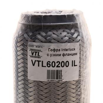 759 р. Гофра глушителя 60x200 трехслойная interlock нержавеющая сталь МЗГС МЗГС vtl60200 il  с доставкой в г. Воронеж. Увеличить фотографию 3