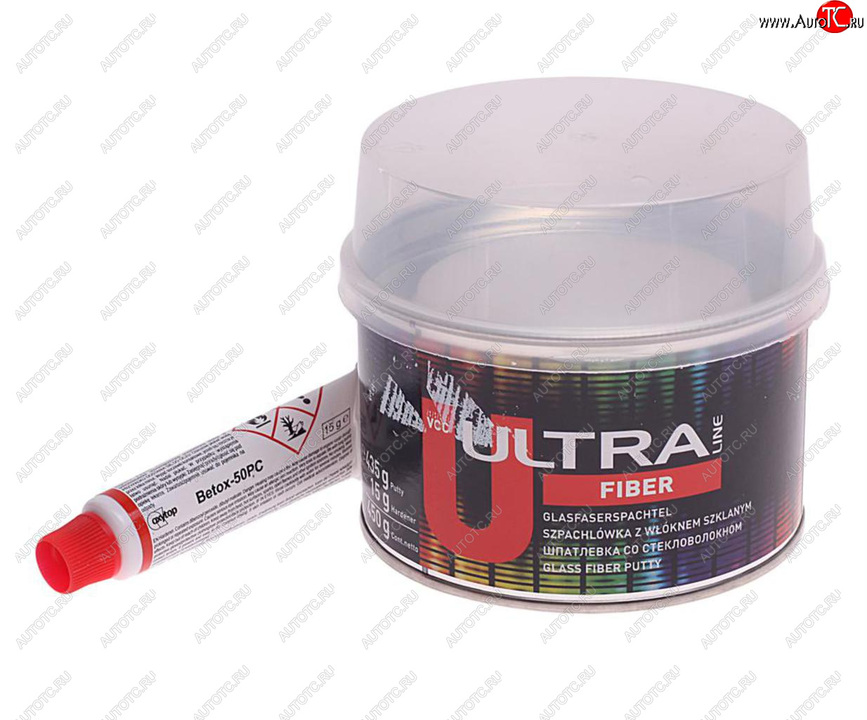 549 р. Шпатлевка со стекловолокном ULTRA FIBER 0.45кг NOVOL NOVOL 99121  с доставкой в г. Воронеж