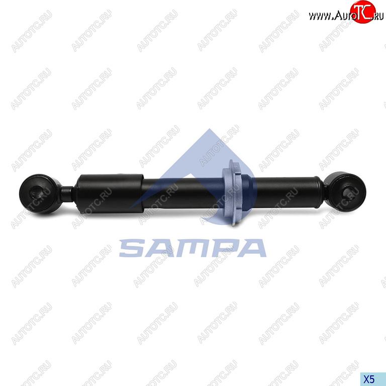 2 199 р. Амортизатор VOLVO кабины задний без пружины (358409,OO) SAMPA SAMPA 030.308-01  с доставкой в г. Воронеж
