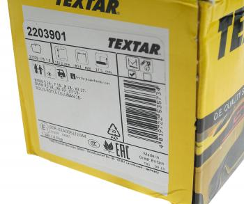 11 599 р. Колодки тормозные задние (4шт.) TEXTAR BMW 5 серия G30 дорестайлинг, седан (2016-2020)  с доставкой в г. Воронеж. Увеличить фотографию 3