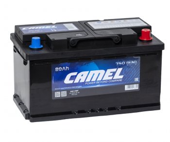 Аккумулятор CAMEL 80Ач обратная полярность, низкий CAMEL 6ст80(0) lb4