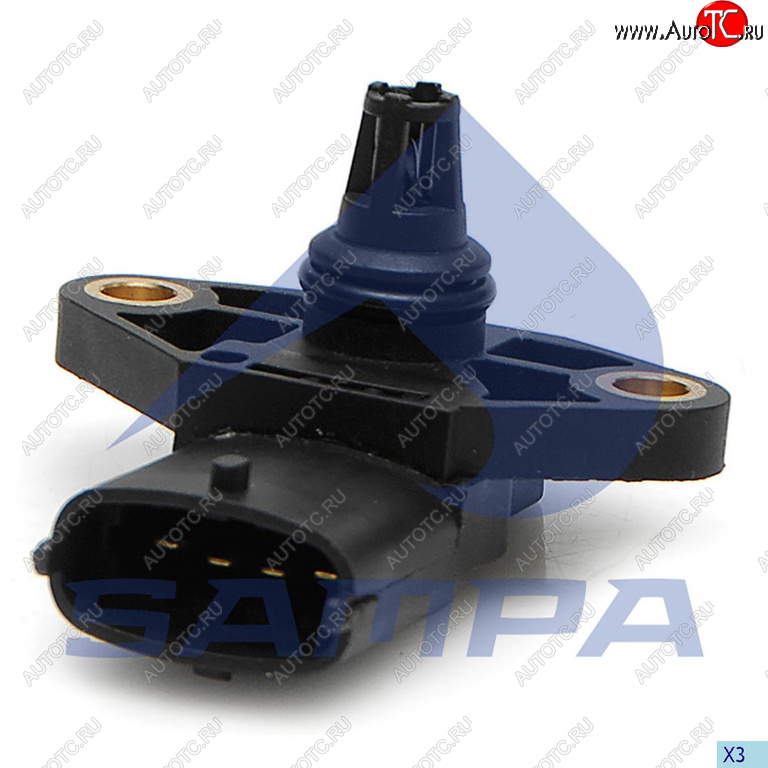 1 039 р. Датчик давления MAN TGA,TGL,TGX наддува SAMPA SAMPA 093.304  с доставкой в г. Воронеж