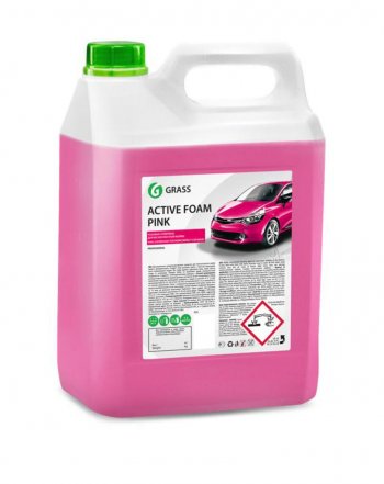 Шампунь для бесконтактной мойки 6кг Active Foam Pink GRASS GRASS 113121