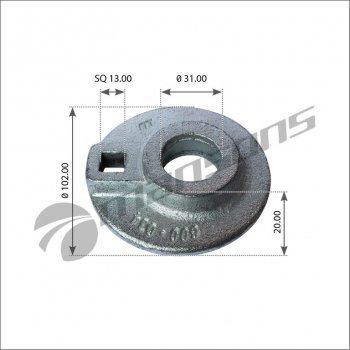 Шайба SAF эксцентриковая MANSONS MANSONS 600.034