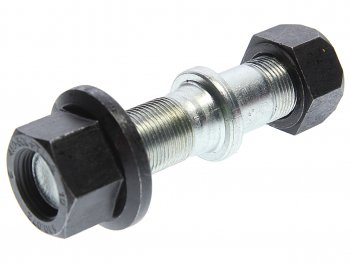 499 р. Шпилька колеса SAF (M22x1.5,M22x1.5,L=112) в сборе с гайками MANSONS MANSONS 600.176  с доставкой в г. Воронеж. Увеличить фотографию 2