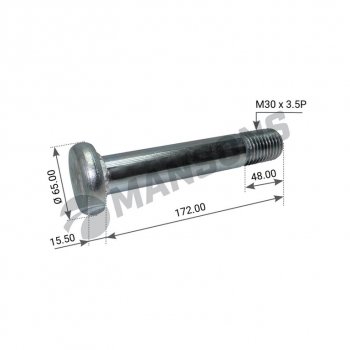 Болт BPW рессоры (M30x170мм) MANSONS MANSONS 300.158