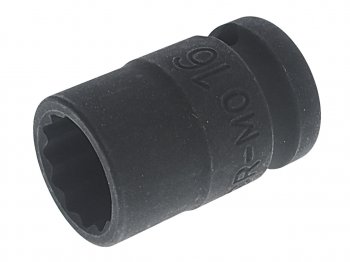 379 р. Головка торцевая 12 16мм 12-ти гранная ударная L=38мм JTC JTC TOOLS CO., LTD jtc-443916  с доставкой в г. Воронеж. Увеличить фотографию 2