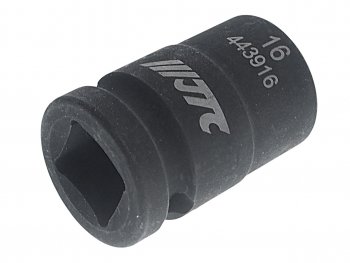 Головка торцевая 12 16мм 12-ти гранная ударная L=38мм JTC JTC TOOLS CO., LTD jtc-443916