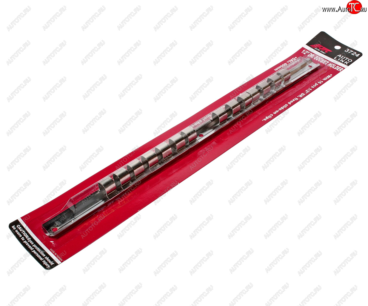 389 р. Держатель головок 12 L=400мм стальная рейка 16шт. JTC JTC TOOLS CO., LTD jtc-3724  с доставкой в г. Воронеж