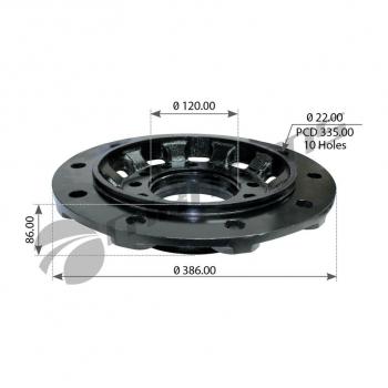 Фланец SCHMITZ ступицы MANSONS MANSONS 602.001