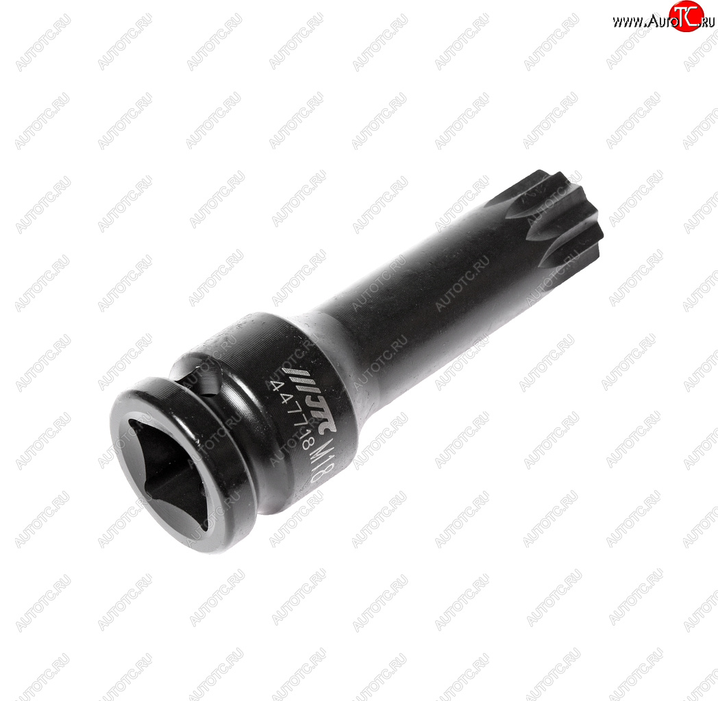 999 р. Бита-головка 12 SPLINE М18 ударная L=78мм JTC JTC TOOLS CO., LTD jtc-447718  с доставкой в г. Воронеж