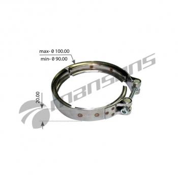 Хомут SCANIA 4,P,R,T series патрубка интеркулера MANSONS MANSONS 100.664