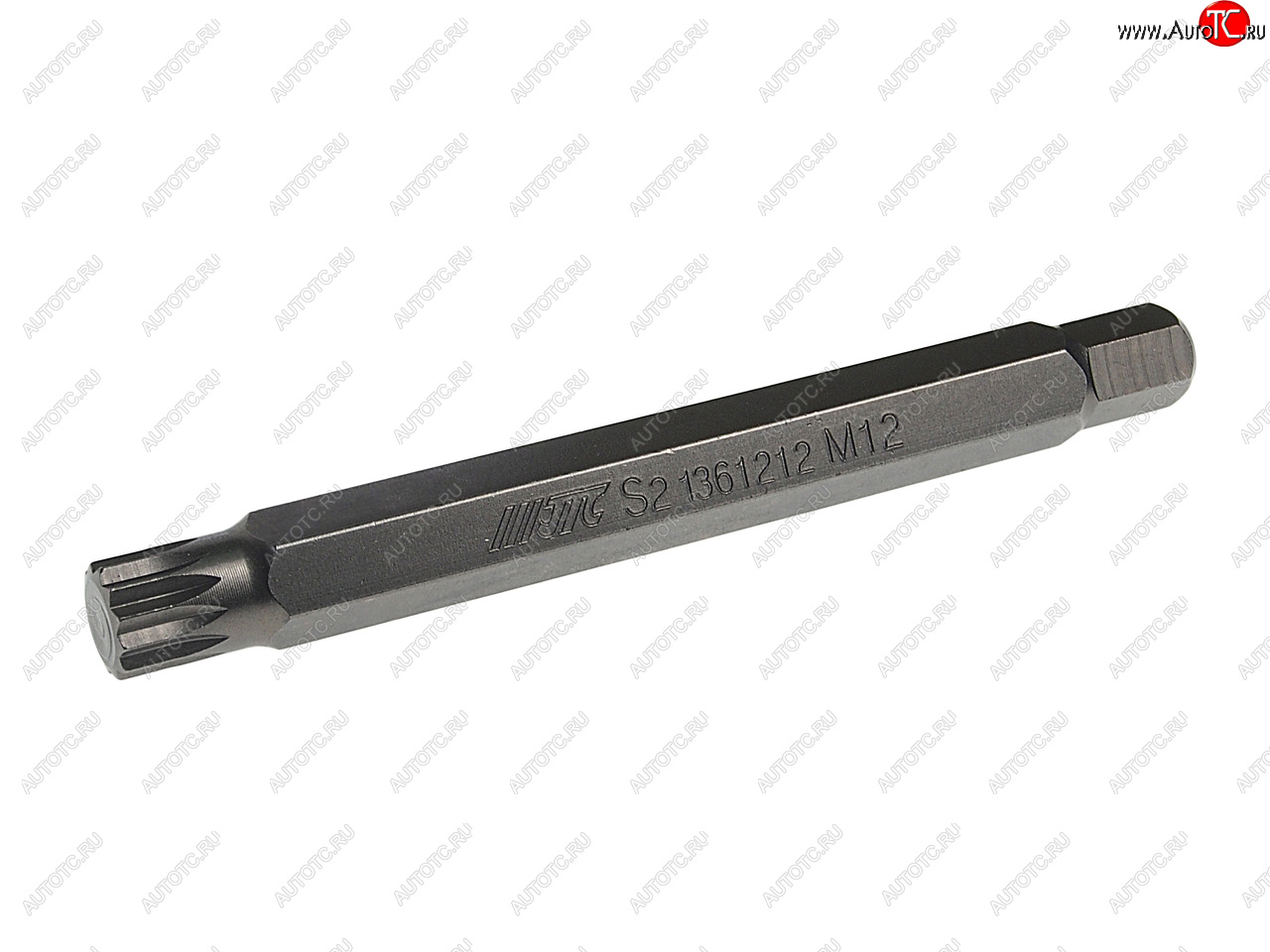 299 р. Бита SPLINE M12х120мм 10мм удлиненная S2 JTC JTC TOOLS CO., LTD jtc-1361212  с доставкой в г. Воронеж