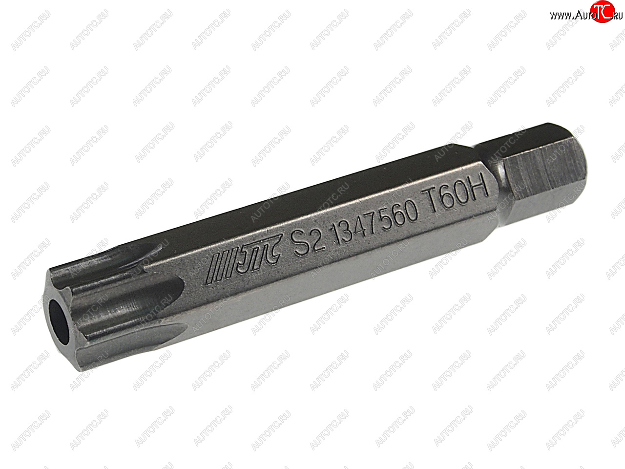 151 р. Бита TORX Т60Hх75мм 10мм удлиненная S2 JTC JTC TOOLS CO., LTD jtc-1347560  с доставкой в г. Воронеж