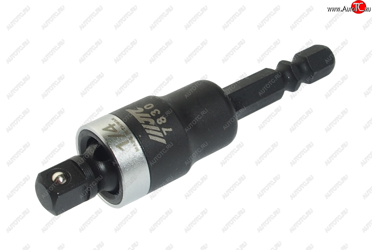 969 р. Адаптер 14х14 (6.35мм) карданный под шуруповерт JTC JTC TOOLS CO., LTD jtc-7830  с доставкой в г. Воронеж