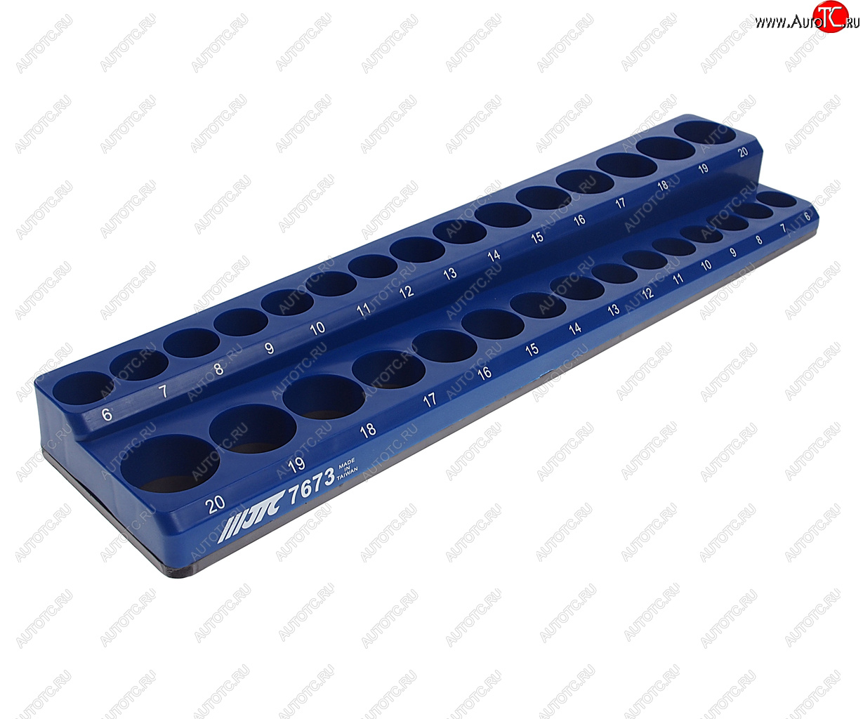 2 899 р. Держатель головок 38 360x85x34мм магнитный 30шт. JTC JTC TOOLS CO., LTD jtc-7673  с доставкой в г. Воронеж