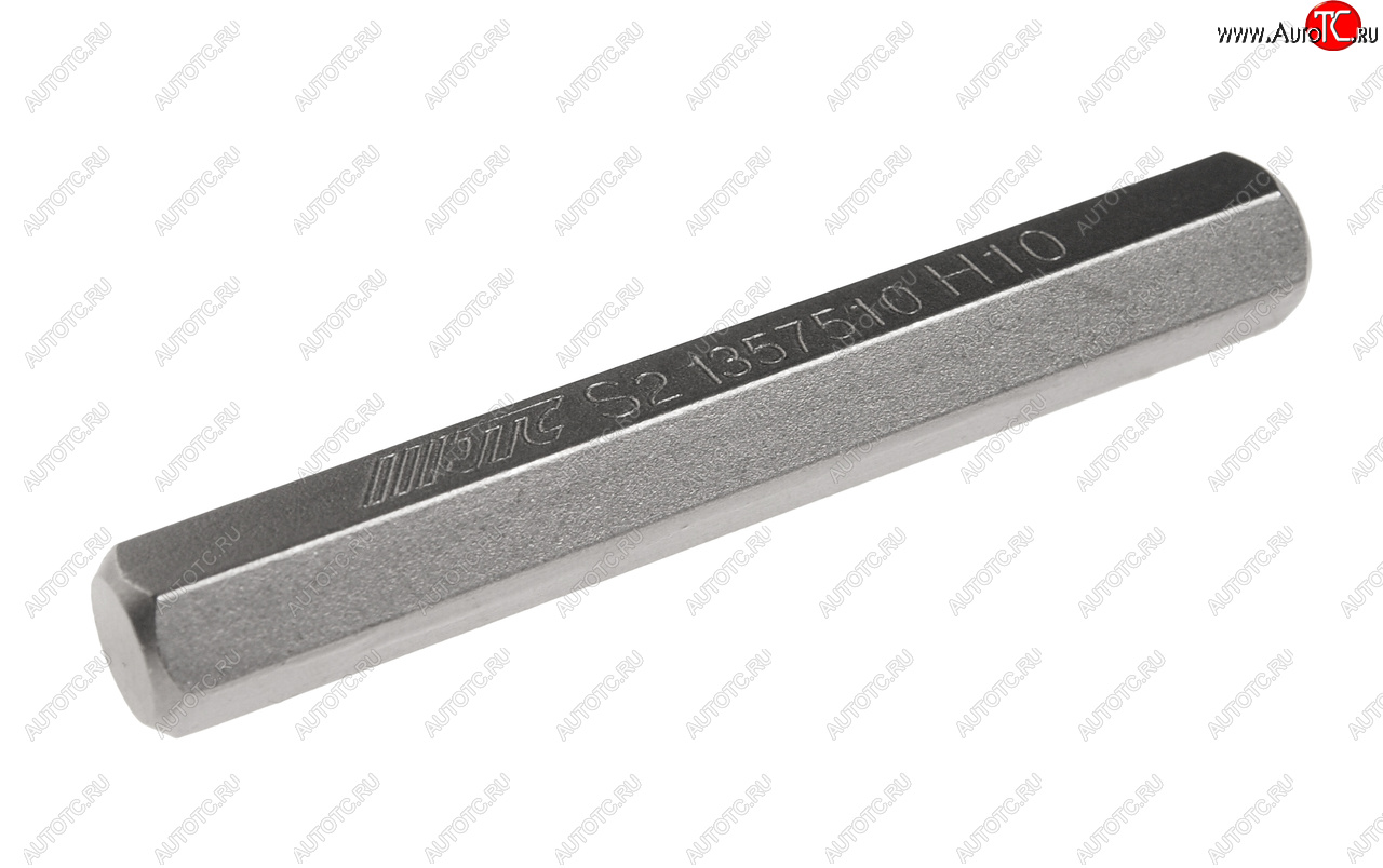 179 р. Бита HEX H10х75мм 10мм 6-ти гранная удлиненная S2 JTC JTC TOOLS CO., LTD jtc-1357510  с доставкой в г. Воронеж