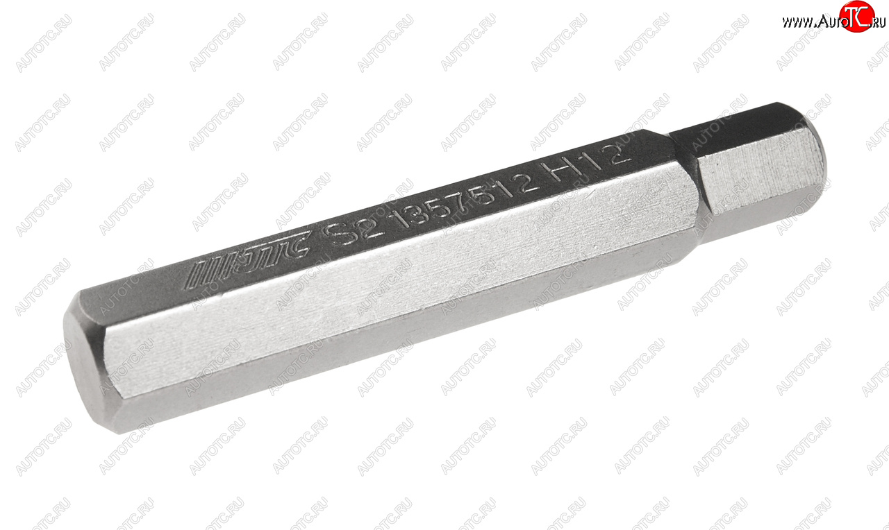 221 р. Бита HEX H12х75мм 10мм 6-ти гранная удлиненная S2 JTC JTC TOOLS CO., LTD jtc-1357512  с доставкой в г. Воронеж