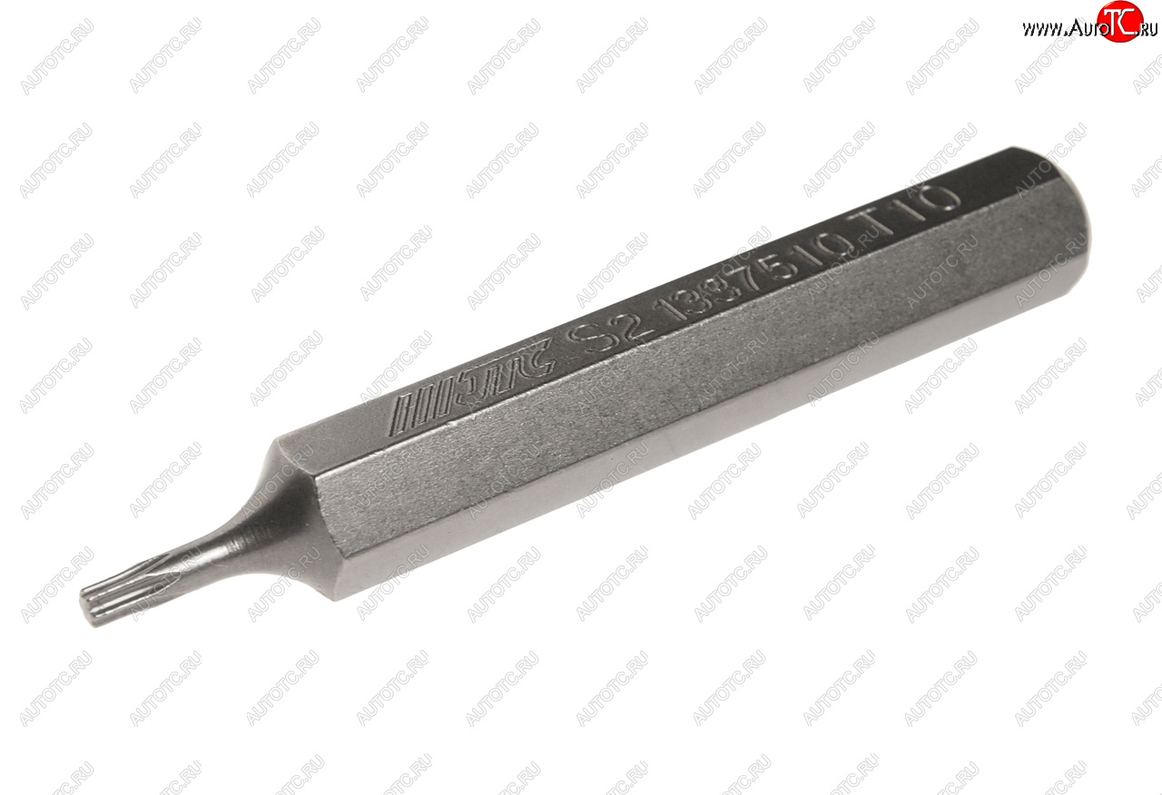 140 р. Бита TORX Т10х75мм 10мм удлиненная S2 JTC JTC TOOLS CO., LTD jtc-1337510  с доставкой в г. Воронеж