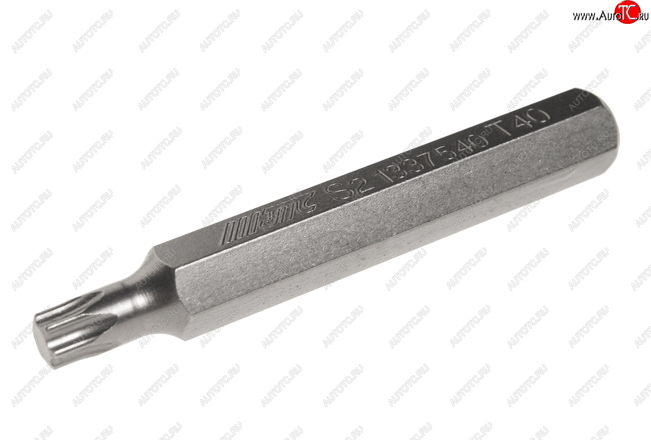 140 р. Бита TORX Т40х75мм 10мм удлиненная S2 JTC JTC TOOLS CO., LTD jtc-1337540  с доставкой в г. Воронеж