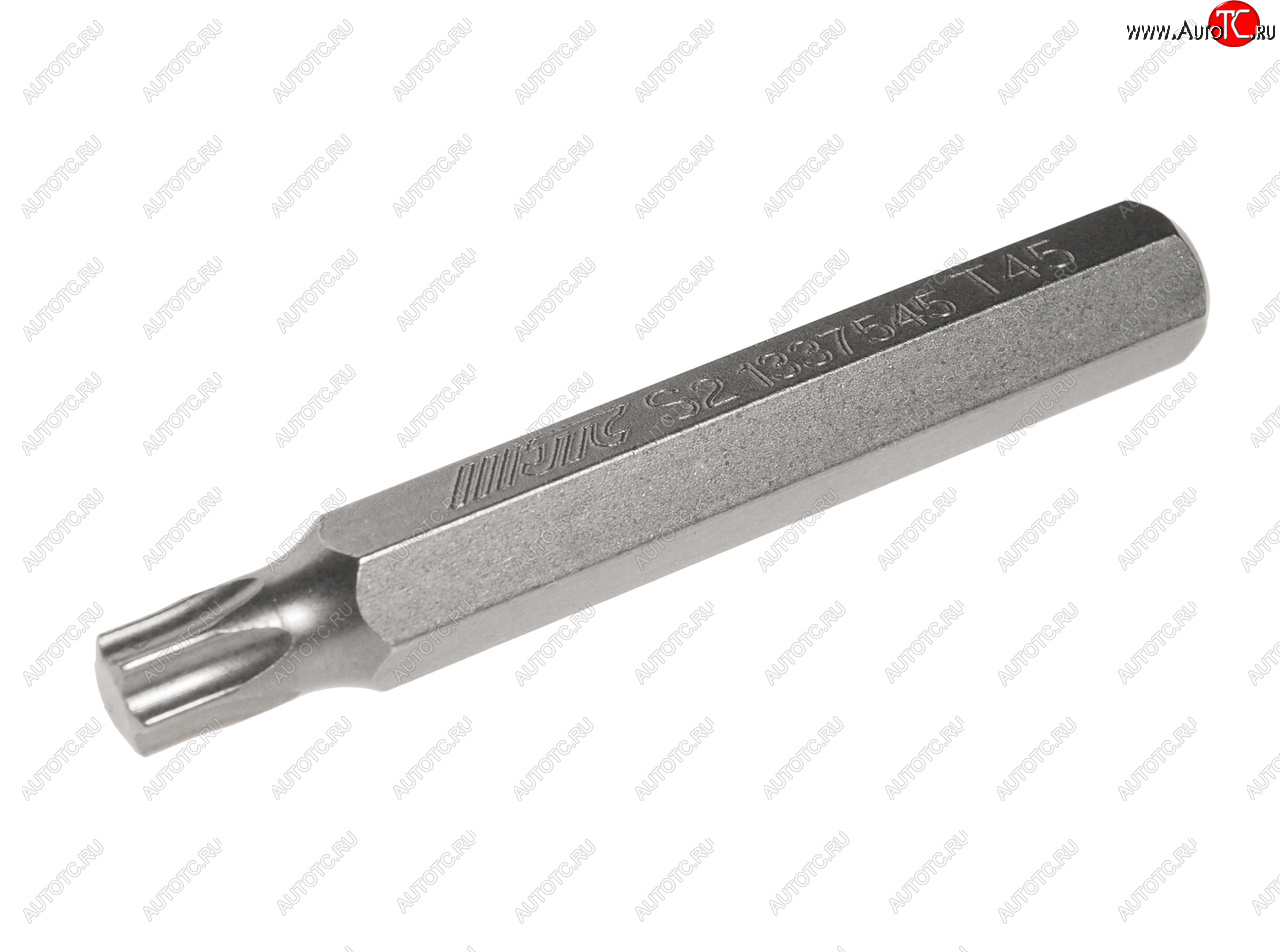 140 р. Бита TORX Т45х75мм 10мм удлиненная S2 JTC JTC TOOLS CO., LTD jtc-1337545  с доставкой в г. Воронеж