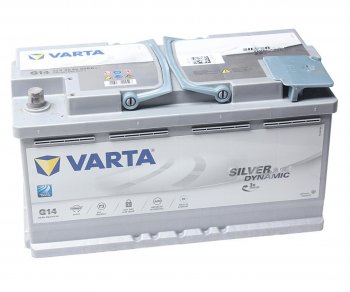 Аккумулятор VARTA Silver Dynamic AGM 95Ач обратная полярность VARTA 6ст95(0) g14 (a5)