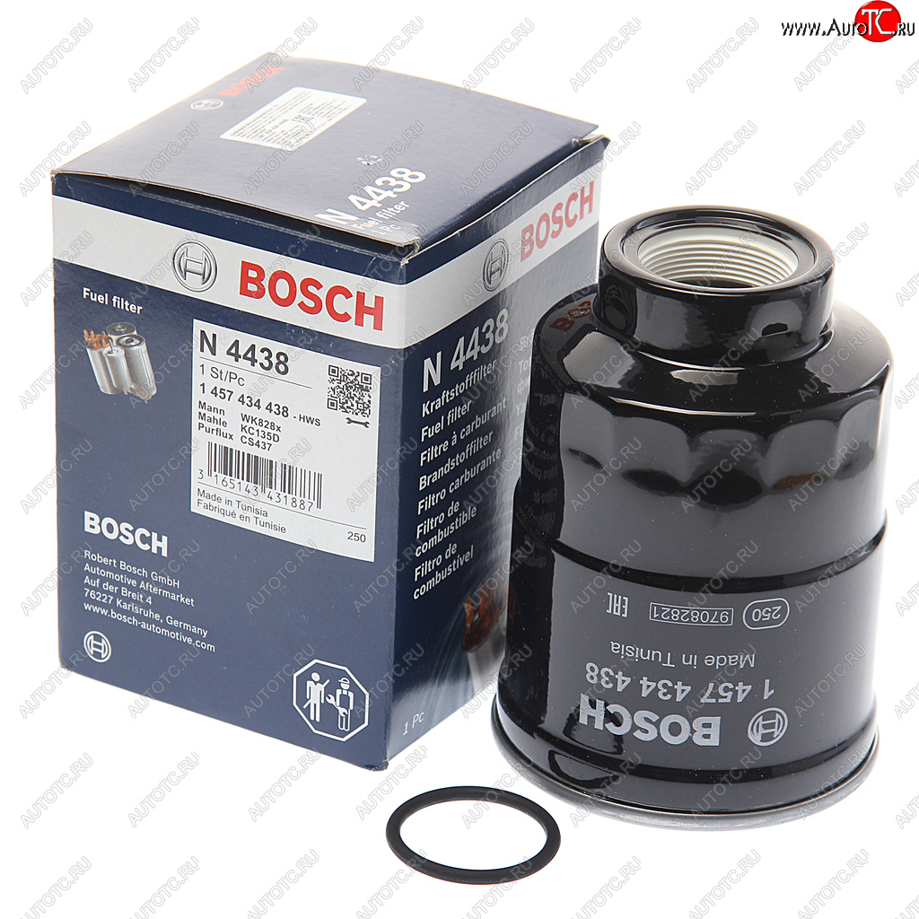 879 р. Фильтр топливный TOYOTA Land Cruiser 80,90,120 (80-07-),Hiace (84-06-) (DTDI) BOSCH BOSCH 1457434438  с доставкой в г. Воронеж