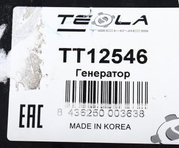 13 749 р. Генератор CHEVROLET Lacetti (03-) (1.41.6 DOHC),Epica (07-),Captiva (07-) (120A) TESLA TECHNICS TESLA TECHNICS tt12546  с доставкой в г. Воронеж. Увеличить фотографию 7