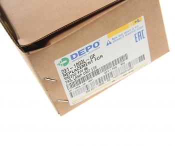 1 559 р. Фонарь задний HYUNDAI Porter левый DEPO DEPO 221-1903l-ue  с доставкой в г. Воронеж. Увеличить фотографию 4