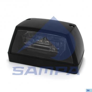 Фонарь освещения знака номерного RENAULT Master SAMPA SAMPA 023.395