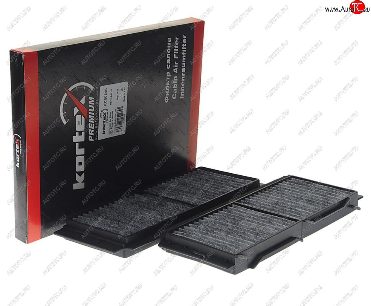399 р. Фильтр воздушный салона MAZDA 3 (09-) угольный (2шт.) KORTEX KORTEX kc0054s KORTEX kc0054s  с доставкой в г. Воронеж