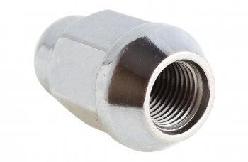 Гайка колеса М12х1.25х35 конус закрытая ключ 19мм хром RACING RACING 101012