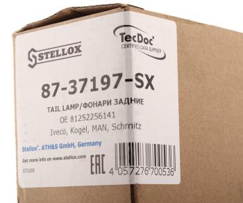 1 019 р. Фонарь задний KRONE KOEGEL MERCEDES левый STELLOX STELLOX 87-37197-sx  с доставкой в г. Воронеж. Увеличить фотографию 4