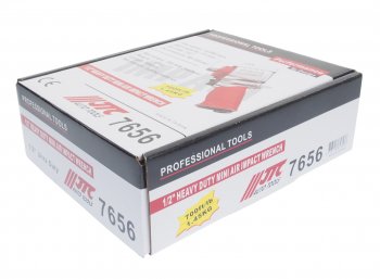 20 649 р. Гайковерт пневматический 12 949Нм 10000обмин. 90-120PSI ударный JTC JTC TOOLS CO., LTD jtc-7656  с доставкой в г. Воронеж. Увеличить фотографию 4