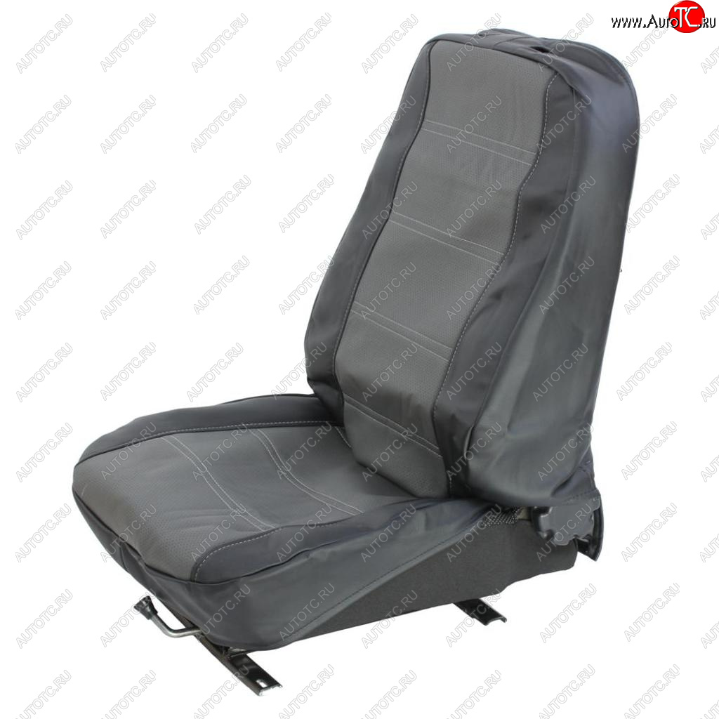 6 799 р. Авточехлы VW Polo (09-) экокожа задняя спинка 40х60 черно-серые комплект PANDORA-A PANDORA-A polo bkgy cla  с доставкой в г. Воронеж