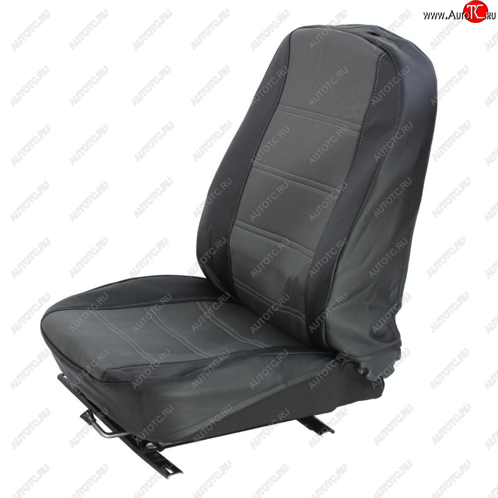 6 799 р. Авточехлы FORD Focus 2,Kuga (05-11) экокожа задний подлокотник черно-серые PANDORA-A PANDORA-A focus2kuga 1bkgy cla  с доставкой в г. Воронеж