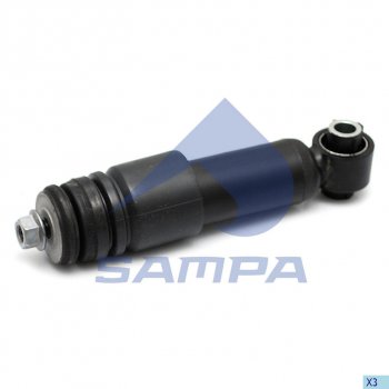 Амортизатор VOLVO FH4 кабины задний горизонтальный SAMPA SAMPA 034.224-01