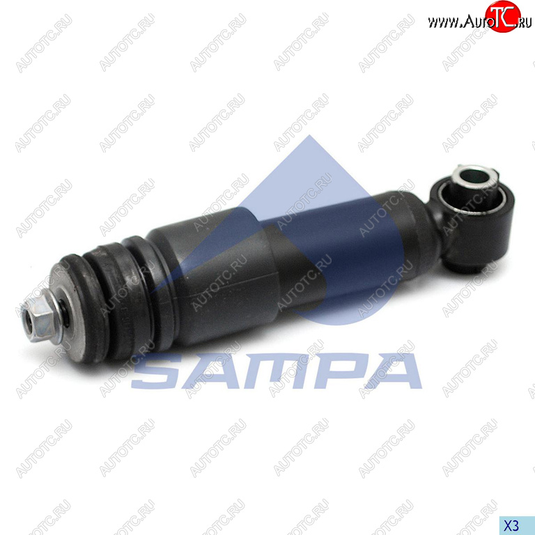 1 839 р. Амортизатор VOLVO FH4 кабины задний горизонтальный SAMPA SAMPA 034.224-01  с доставкой в г. Воронеж