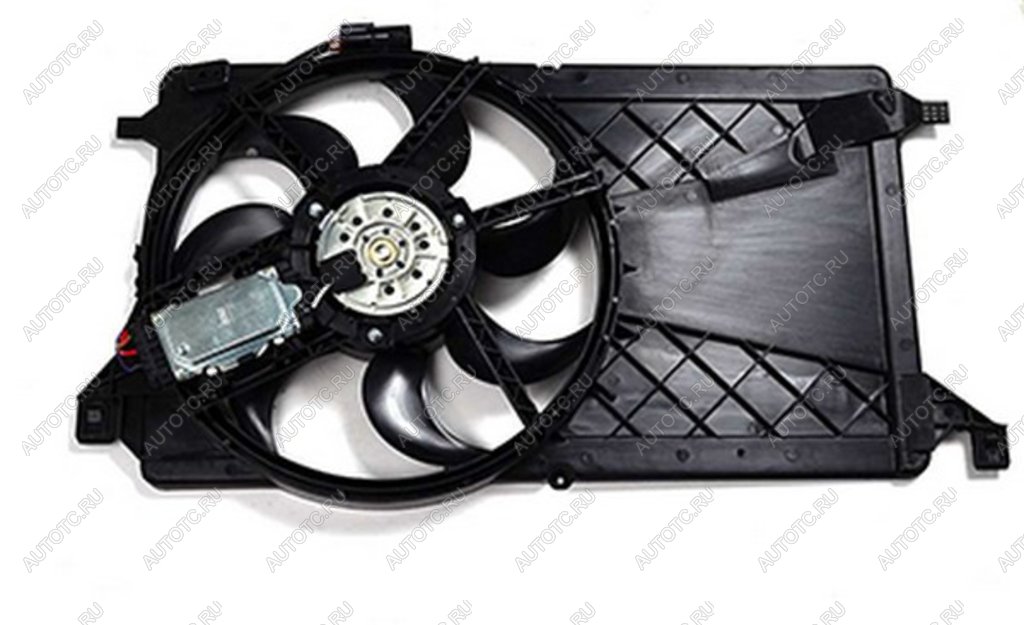 10 349 р. Вентилятор FORD Focus (04-) (1.8/2.0) охлаждения радиатора с кожухом BSG BSG bsg30510004 BSG bsg30510004  с доставкой в г. Воронеж