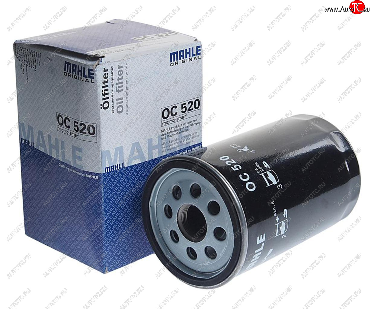 2 699 р. Фильтр масляный RENAULT Midlum MAHLE MAHLE oc520  с доставкой в г. Воронеж