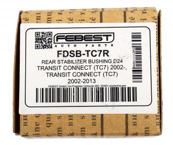 359 р. Втулка стабилизатора FORD Transit (02-) заднего FEBEST FEBEST fdsb-tc7r  с доставкой в г. Воронеж. Увеличить фотографию 4
