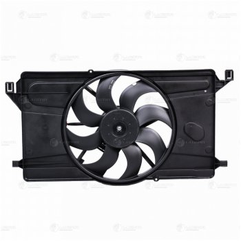 7 849 р. Вентилятор FORD Focus (04-) (1.41.6) охлаждения радиатора с кожухом LUZAR LUZAR lfk1038  с доставкой в г. Воронеж. Увеличить фотографию 4