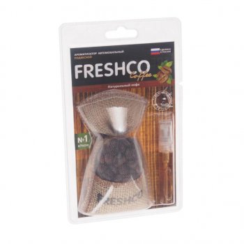 Ароматизатор подвесной гранулы (натуральный кофе) мешочек с кофе COFFEE FRESHCO FRESHCO cf-11