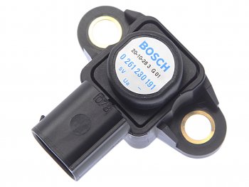 2 599 р. Датчик давления воздуха MERCEDES C (W204) BOSCH BOSCH 0261230191  с доставкой в г. Воронеж. Увеличить фотографию 2