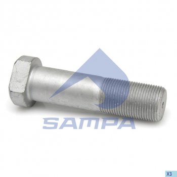 Шпилька колеса КАМАЗ-5490 MAN MERCEDES Actros (97-02) (M22х1.5х85) SAMPA SAMPA 020.433
