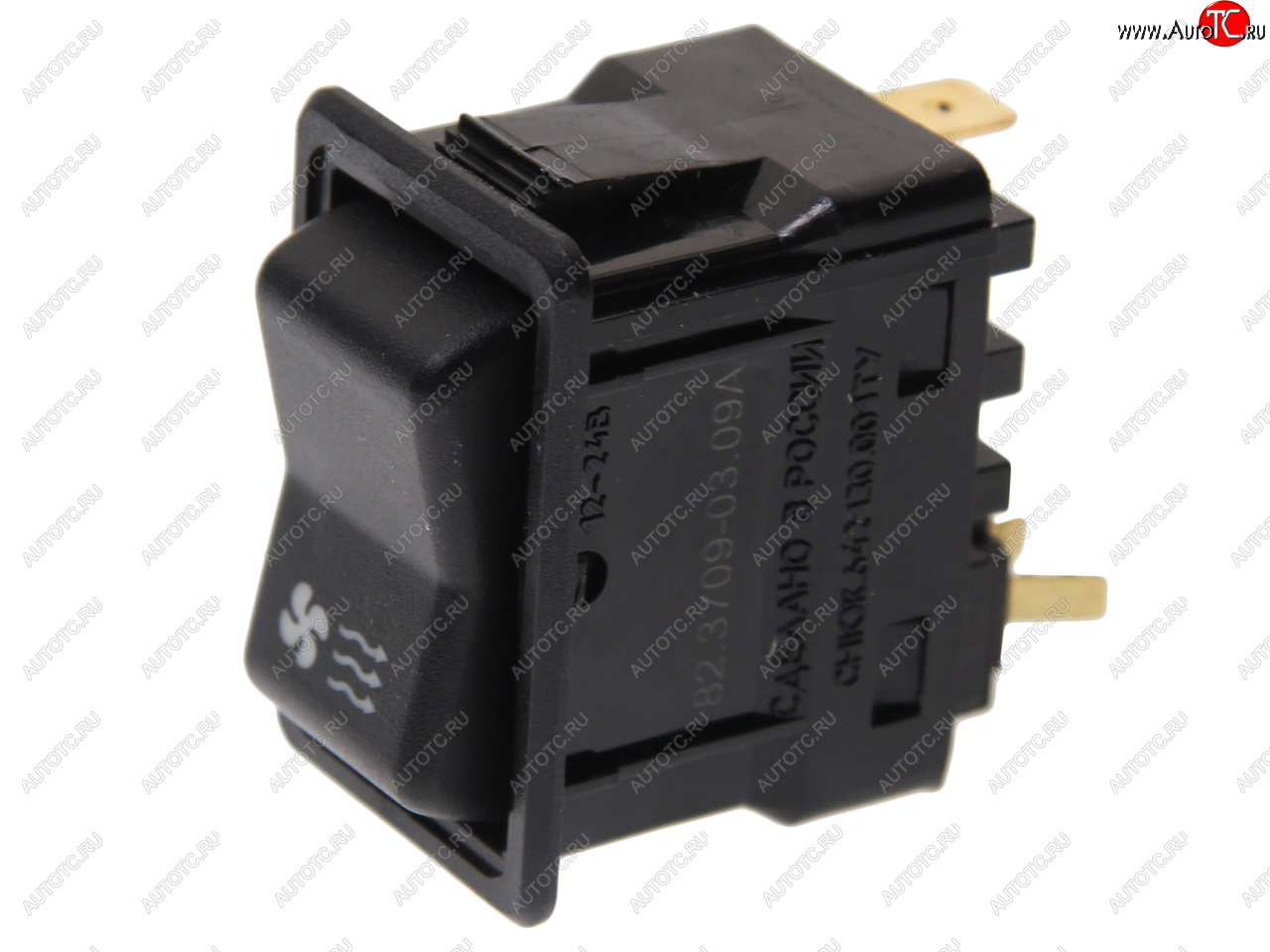 268 р. Выключатель клавиша ГАЗ-3110,3302 отопителя 12V РАДИОДЕТАЛЬ РАДИОДЕТАЛЬ 82.3709-03.09  с доставкой в г. Воронеж