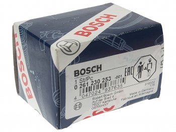3 399 р. Датчик абсолютного давления воздуха BMW 1 BOSCH BOSCH 0261230253  с доставкой в г. Воронеж. Увеличить фотографию 3