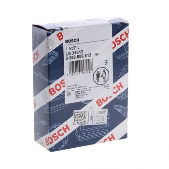7 549 р. Датчик кислорода SUBARU Forester (02-07),Impreza (00-05) (2.02.5) BOSCH BOSCH 0258986612  с доставкой в г. Воронеж. Увеличить фотографию 3