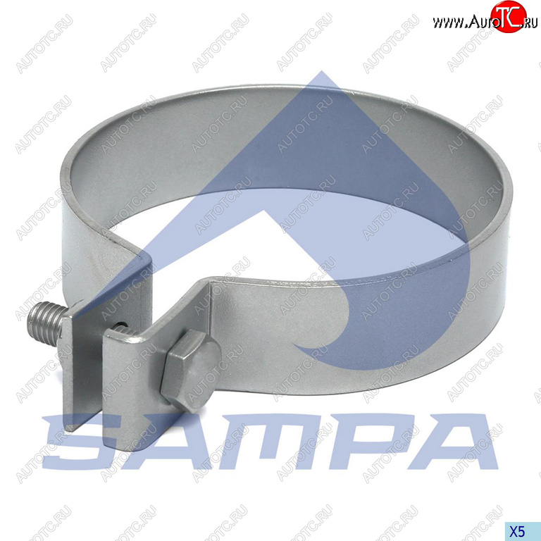 299 р. Хомут глушителя MAN (d=104.5) SAMPA SAMPA 020.342  с доставкой в г. Воронеж