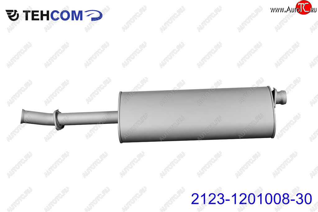 5 799 р. Глушитель ГАЗ-3302 Next дв.Evotech 2.7 ЕВРО-5 ТЕХКОМ ТЕХКОМ 2123-1201008-30  с доставкой в г. Воронеж